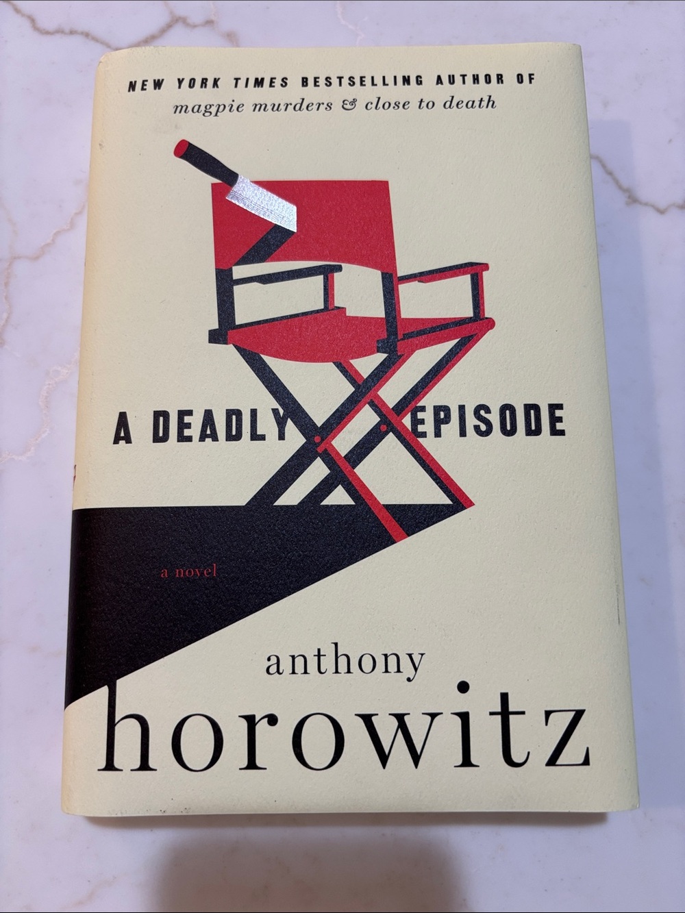 A Deadly Episode by Anthony Horowitz - Red & Black Cover
